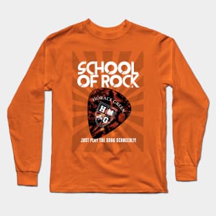 School of Rock - Alternative Movie Poster Long Sleeve T-Shirt